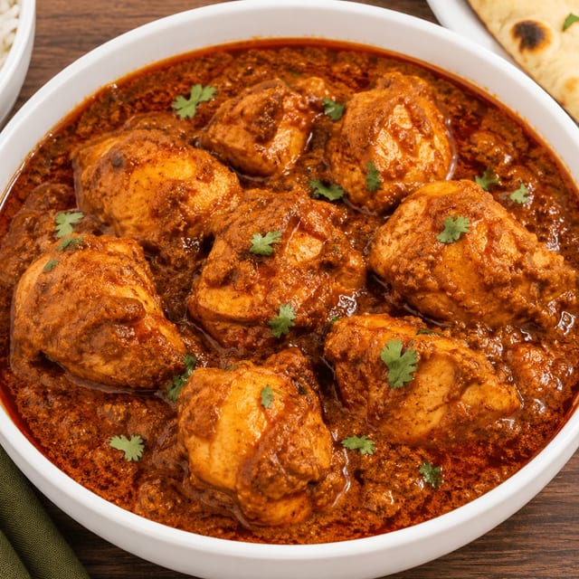 Garlic Chicken Curry.
